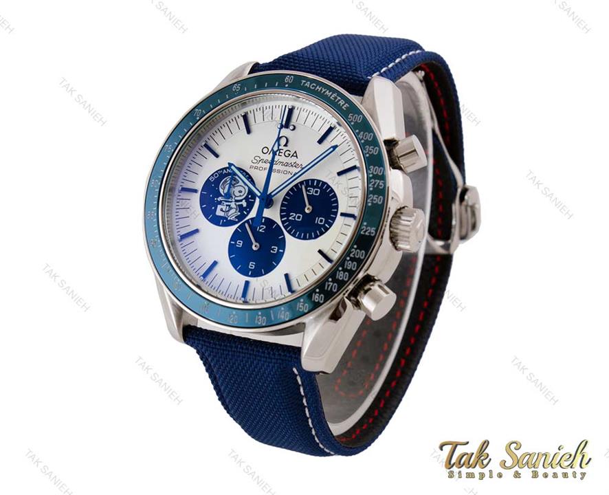 ساعت مردانه امگا اسپیدمستر سه موتوره سرمه ای Omega-5063-G